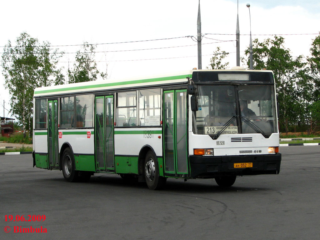 Москва, Ikarus 415.33 № 18391