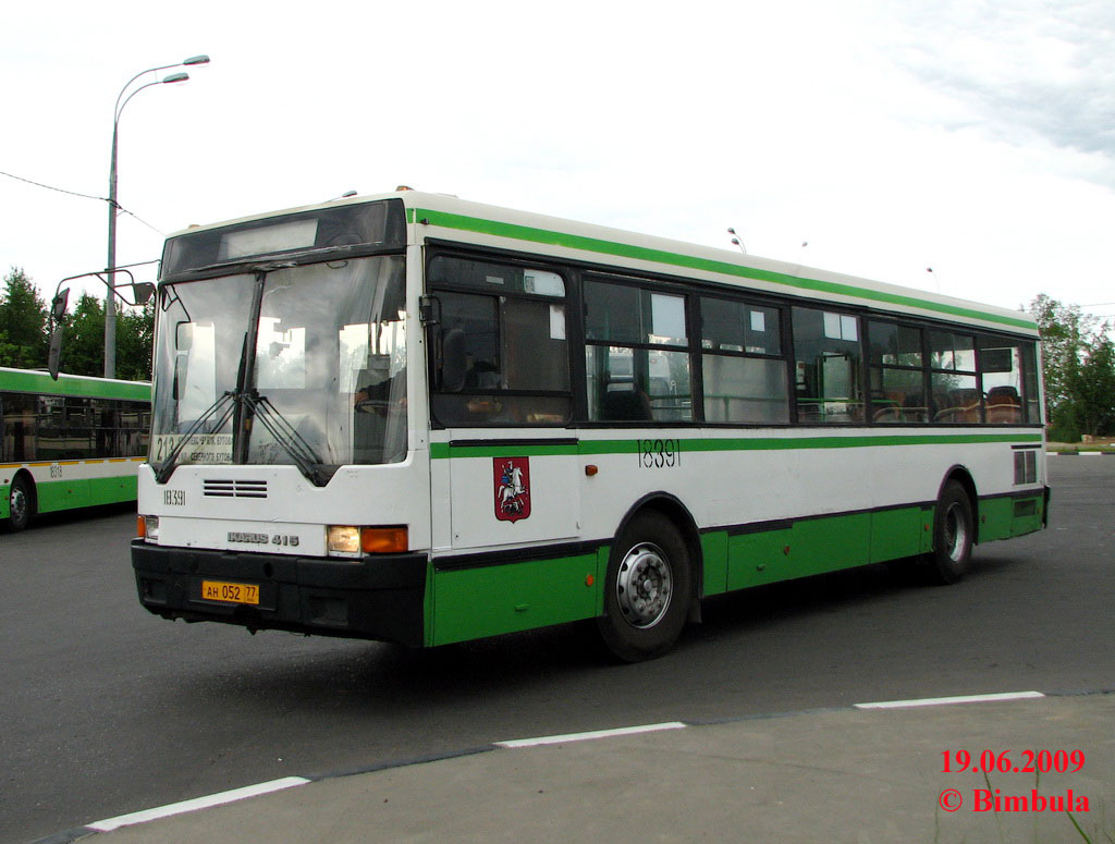 Москва, Ikarus 415.33 № 18391