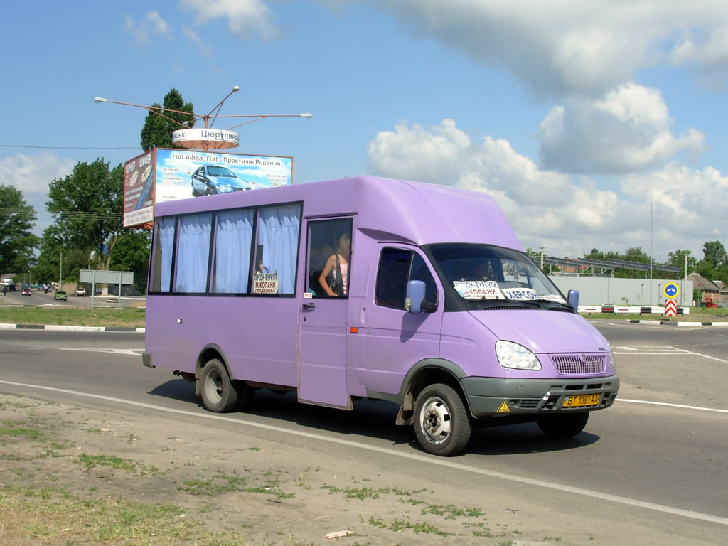 Херсонская область, Рута СПВ А048.3 № BT 1381 AA — Фото — Автобусный  транспорт