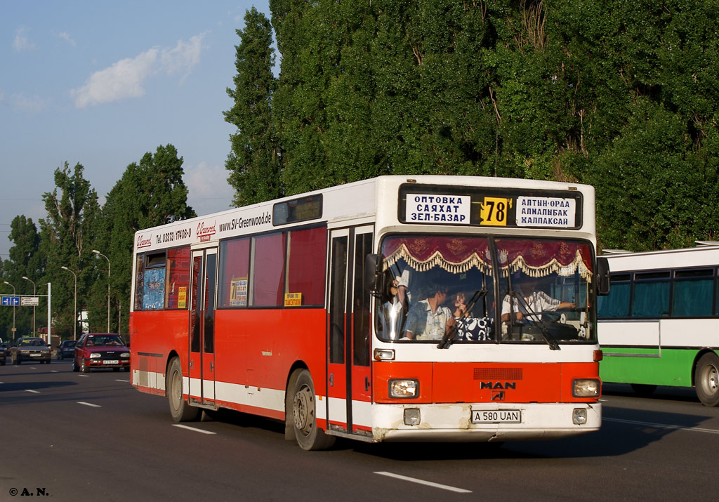 Алматы, MAN 791 SL202 № A 580 UAN