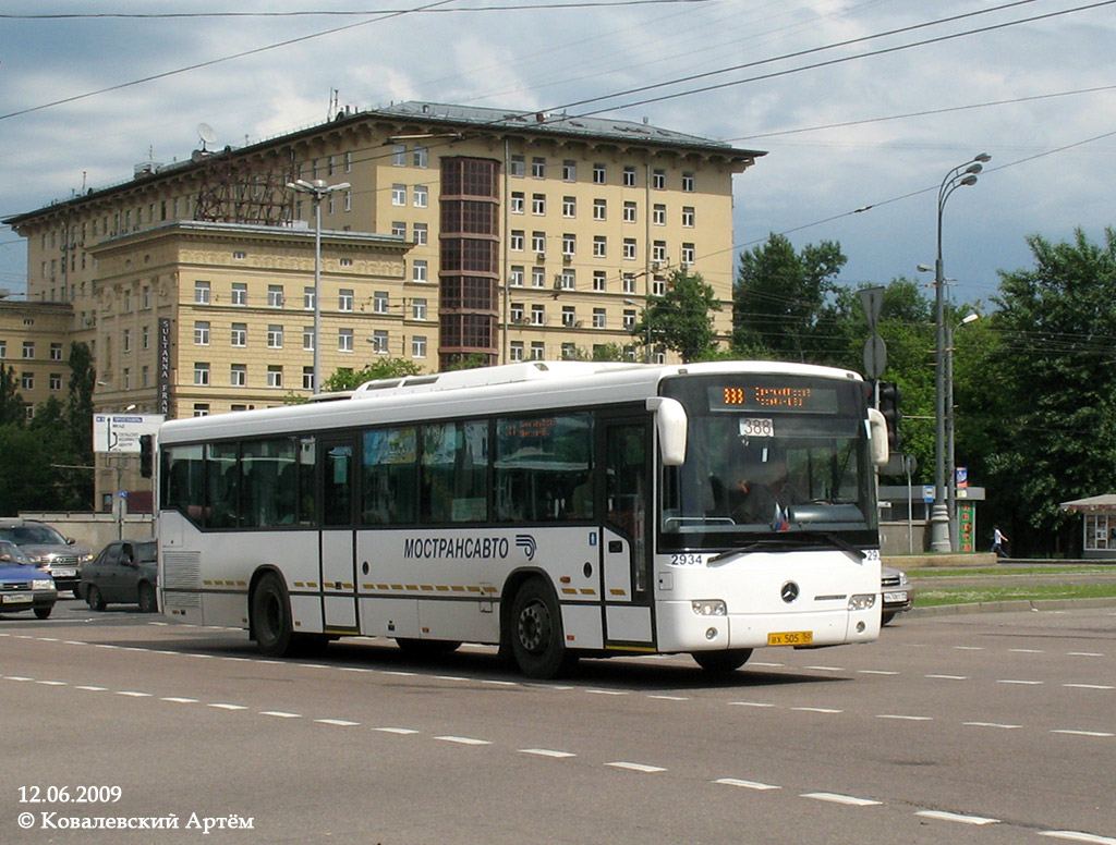 Московская область, Mercedes-Benz O345 Conecto H № 2934