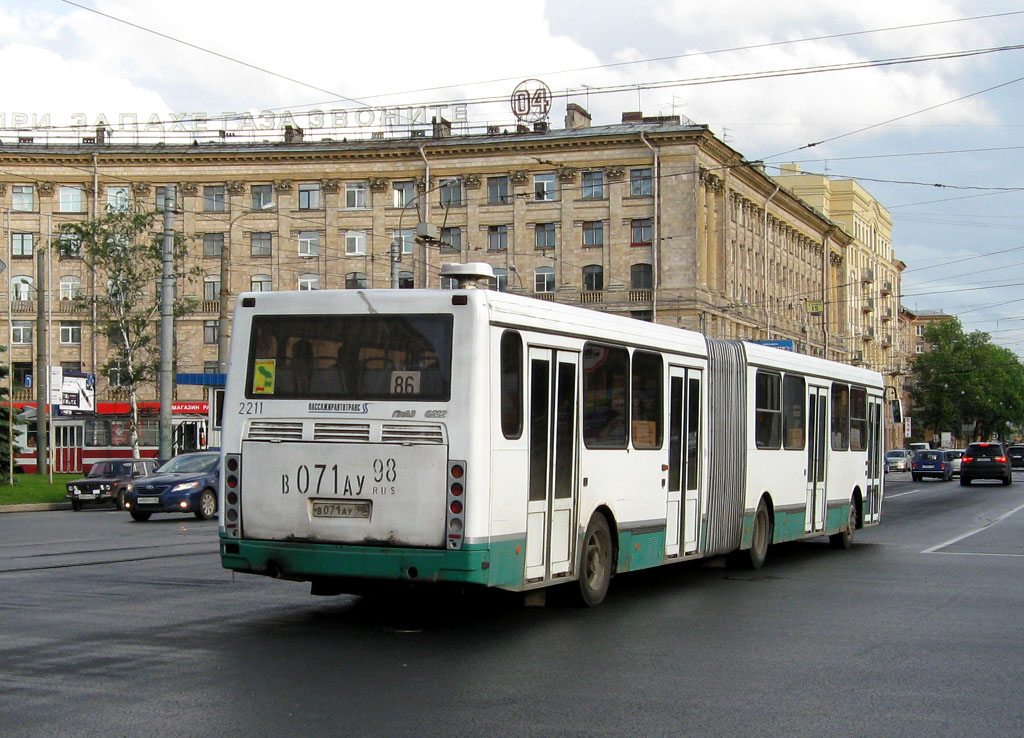 Санкт-Петербург, ЛиАЗ-6212.00 № 2211