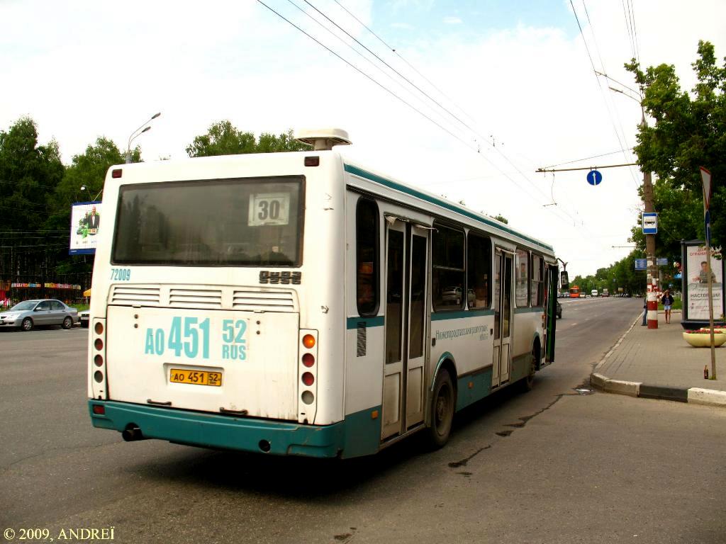 Нижегородская область, ЛиАЗ-5256.25 № 72009