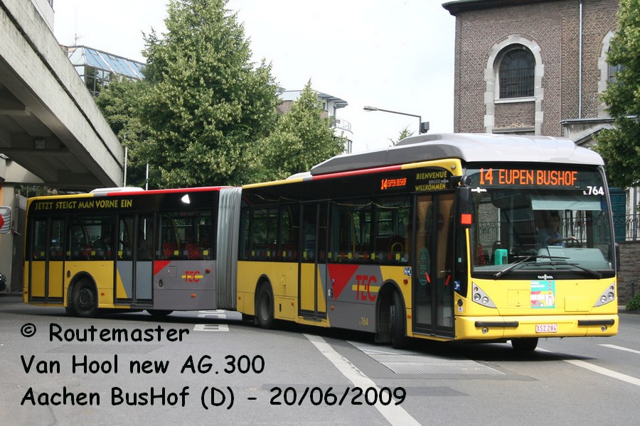 Бельгия, Van Hool New AG300 № 5764