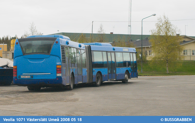 Швеция, Scania OmniCity I № 1071