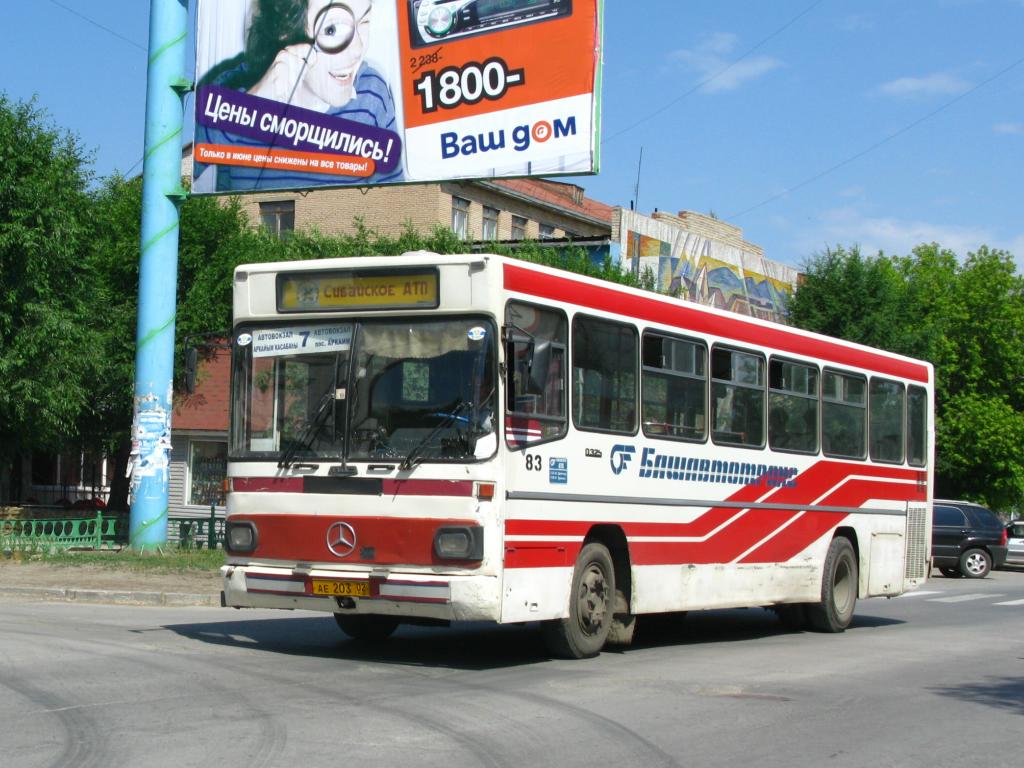 Башкортостан, Mercedes-Benz O325 № 83