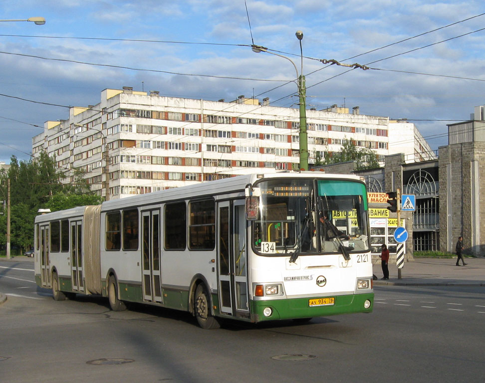 Санкт-Петербург, ЛиАЗ-6212.00 № 2121