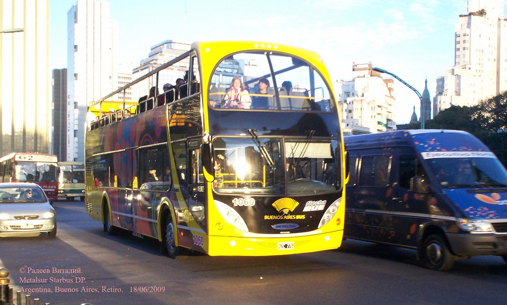 Аргентина, Metalsur Starbus 405 № 1060