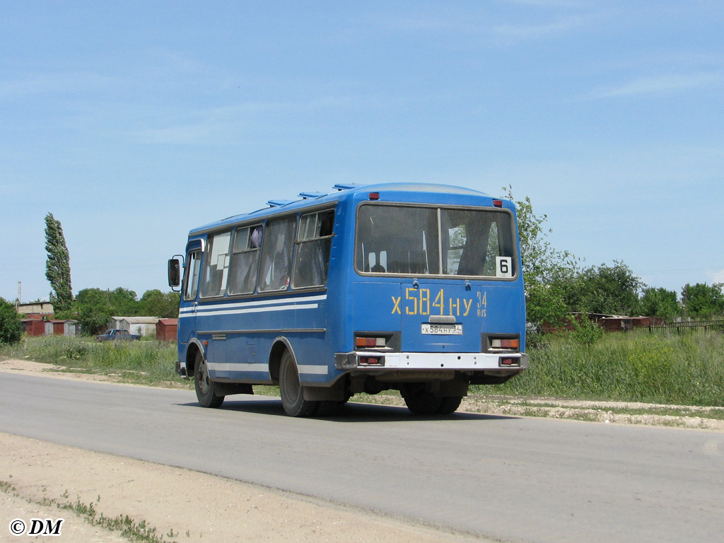 Волгоградская область, ПАЗ-3205 (00) № 11