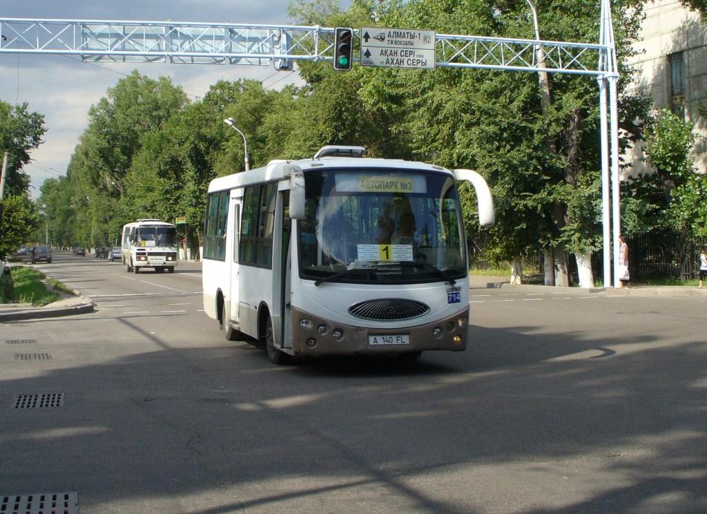 Алматы, FAW Jiefang CA6710 № 714