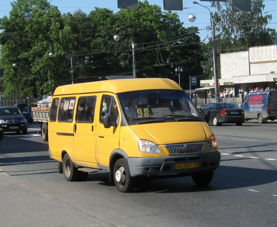 Petrohrad, GAZ-322132 (XTH, X96) č. АА 364 78