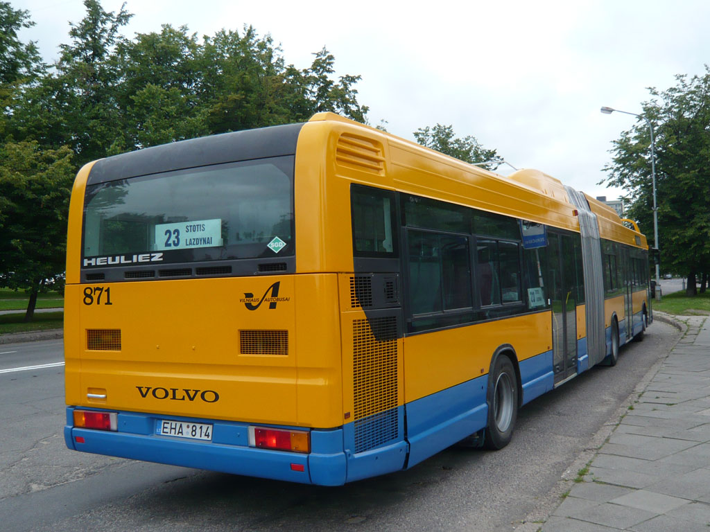 Lithuania, Heuliez GX417 GNV № 871