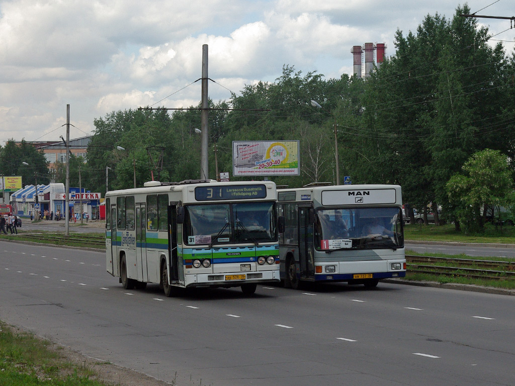 Вологодская область, Scania CN113CLB № АВ 526 35