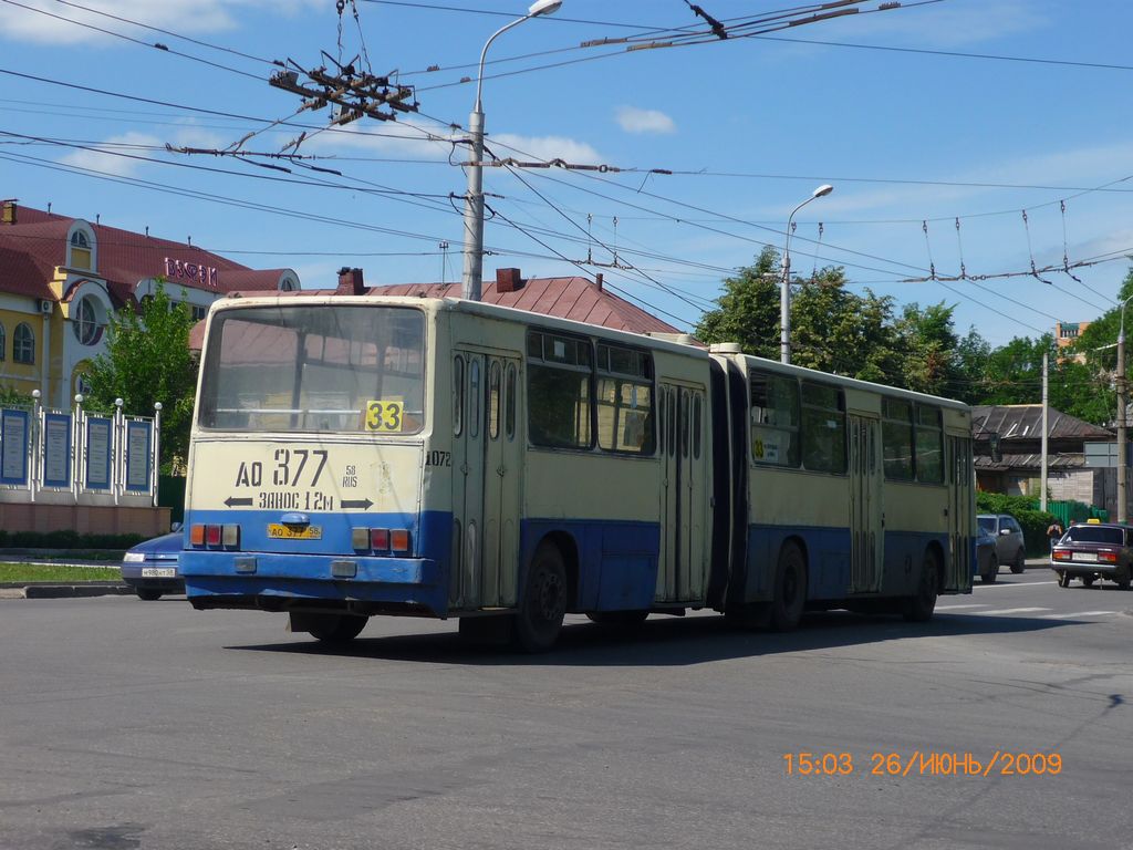 Penza region, Ikarus 280.10 č. 1072