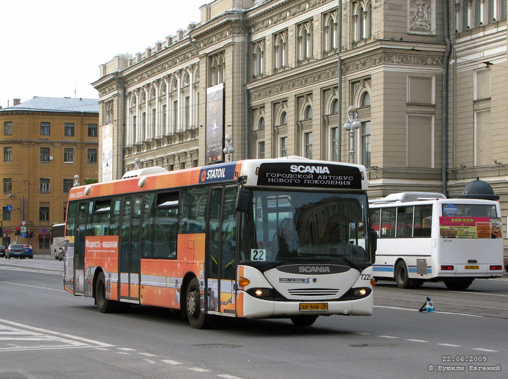 Санкт-Петербург, Scania OmniLink I (Скания-Питер) № 7225