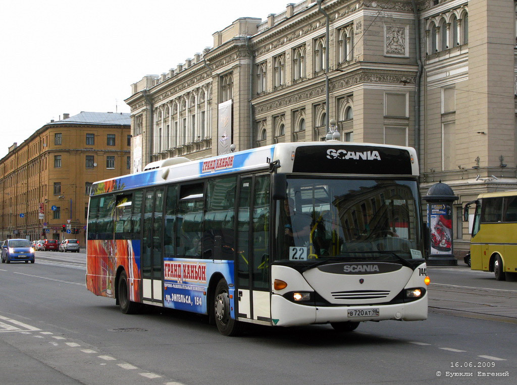 Санкт-Петербург, Scania OmniLink I (Скания-Питер) № 7442