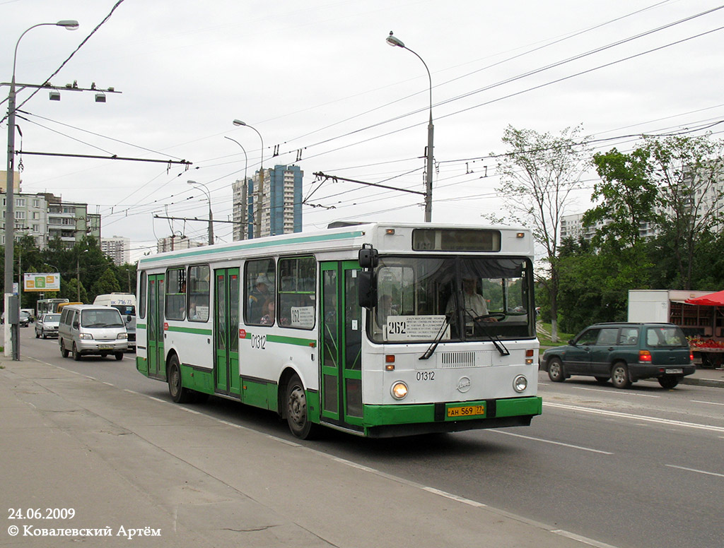 Москва, ЛиАЗ-5256.25 № 01312