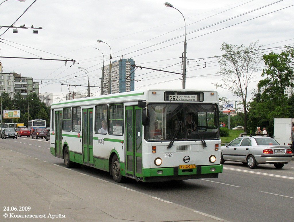 Москва, ЛиАЗ-5256.25 № 01361