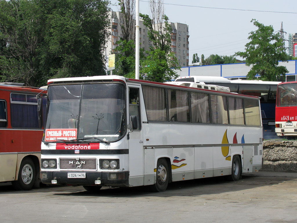 Чечня, MAN 288 SR280H № С 026 ТМ 06 — Фото — Автобусный транспорт