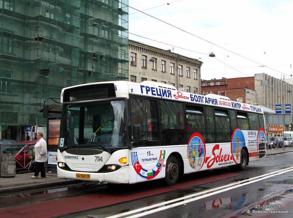 Санкт-Петербург, Scania OmniLink I (Скания-Питер) № 7114