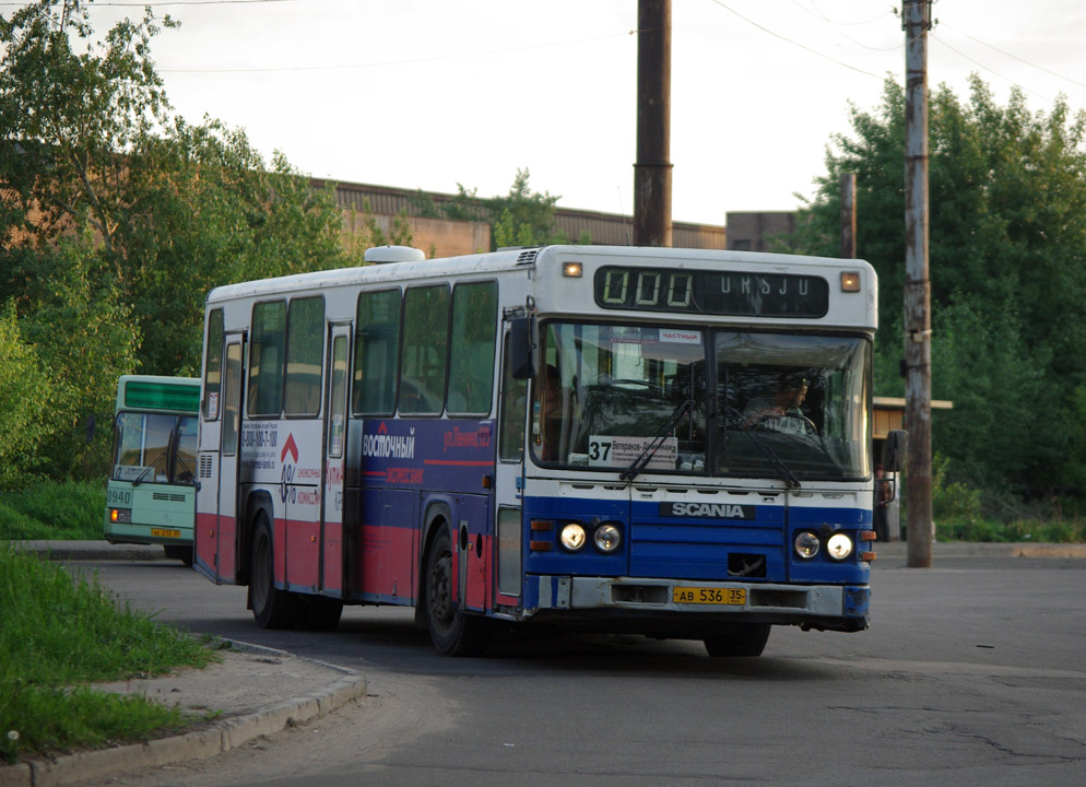 Vologda region, Scania CN112CLB č. АВ 536 35