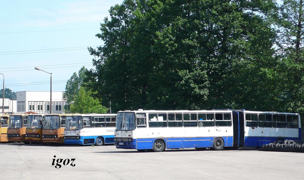 Латвия, Ikarus 280.33 № 12558; Латвия — Автобусные парки и территории предприятий