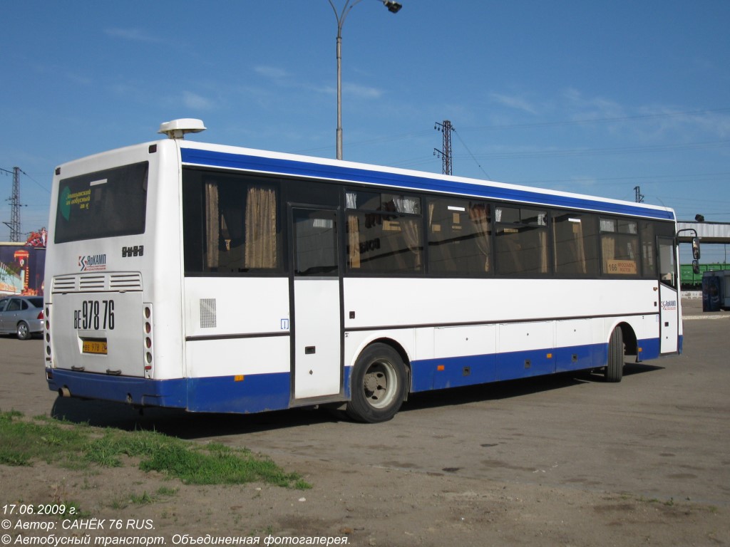 Ярославская область, ЛиАЗ-5256.23-01 (ГолАЗ) № ВЕ 978 76