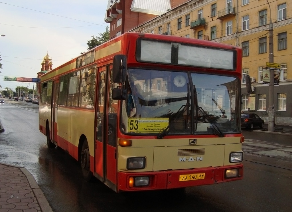 Пермский край, MAN 791 SL202 № АА 140 59