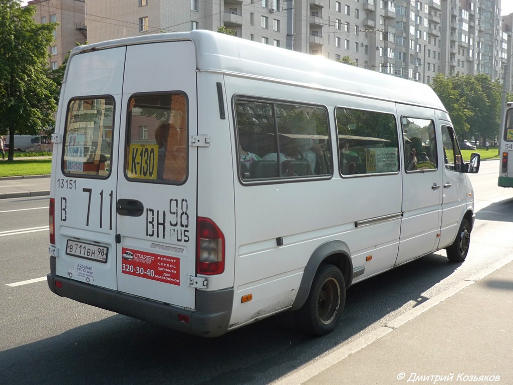 Санкт-Петербург, Mercedes-Benz Sprinter W904 412D № 13151