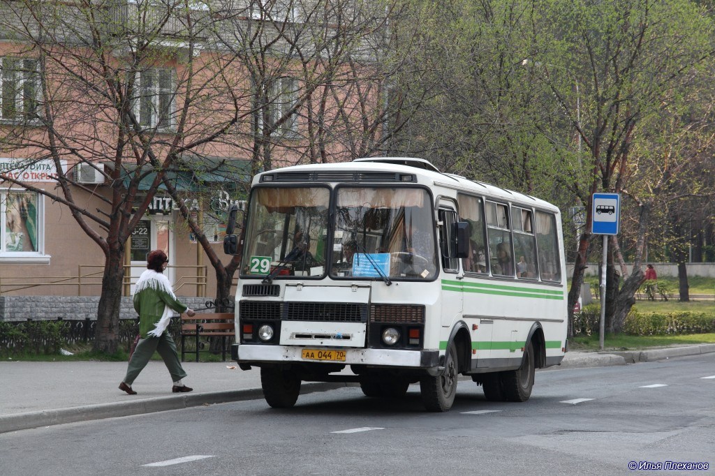 Томская область, ПАЗ-3205-110 № АА 044 70