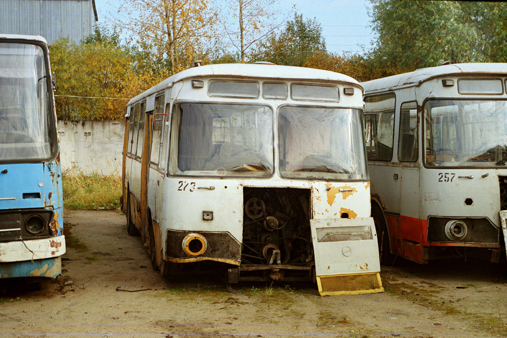 Tverská oblast, Ikarus 280.02 č. 116 (?); Tverská oblast, LiAZ-677M č. 273; Tverská oblast, LiAZ-677M č. 257; Tverská oblast — Non-working machines; Tverská oblast — PATP-1