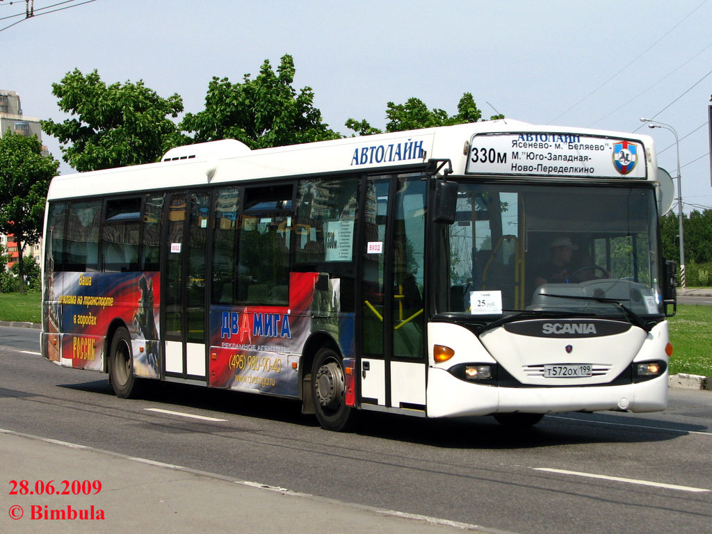 Москва, Scania OmniLink I (Скания-Питер) № Т 572 ОХ 199