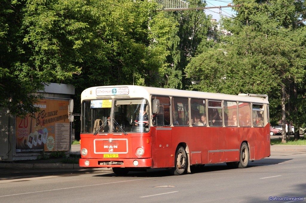 Красноярский край, MAN 192 SL200 № ЕА 912 24