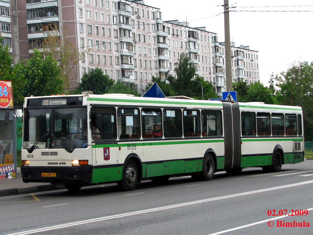 Москва, Ikarus 435.17 № 18138