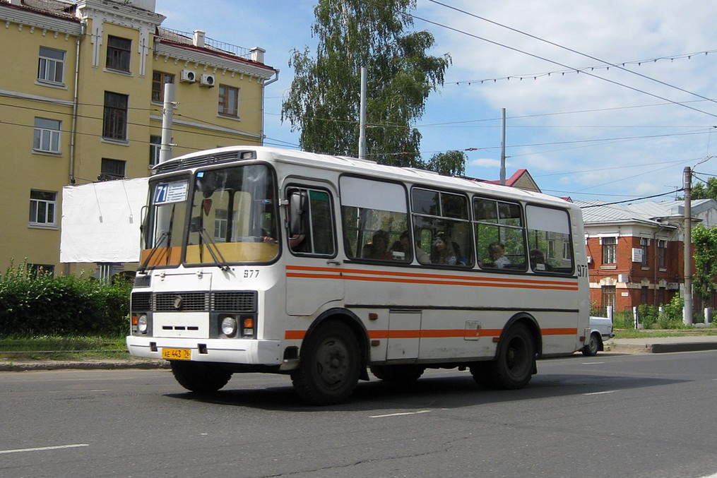 Ярославская область, ПАЗ-32054 № 977