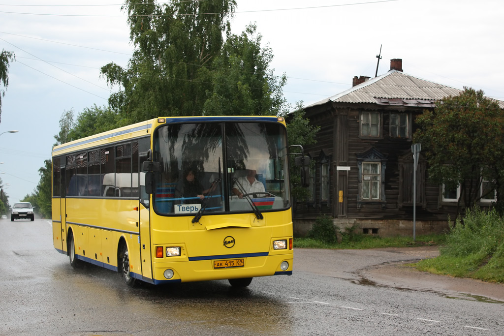 Тверская область, ЛиАЗ-5256.33-01 (ГолАЗ) № АК 415 69