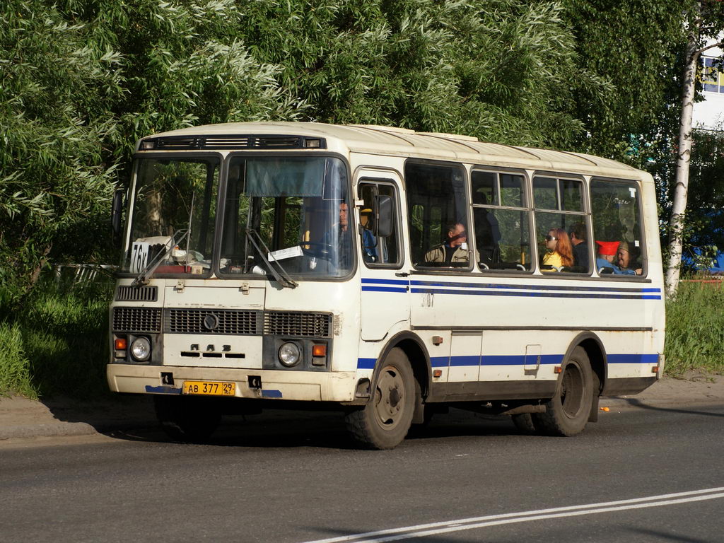 Архангельская область, ПАЗ-32054 № 3107