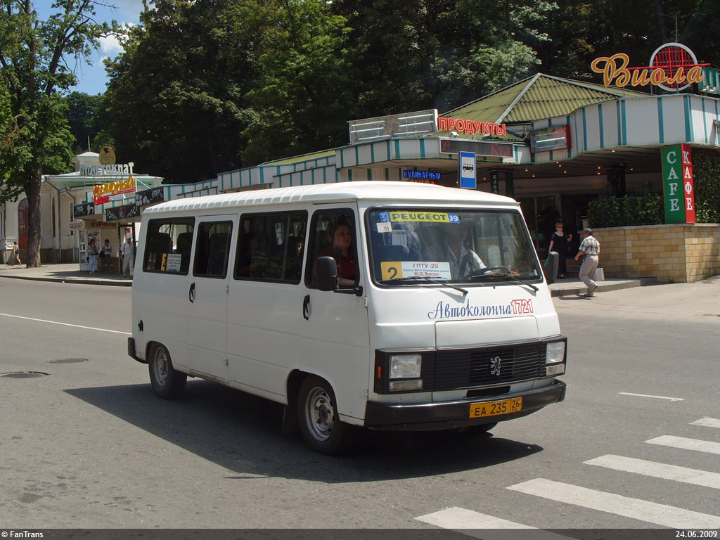 Ставропольский край, Peugeot J9 (Karsan) № ЕА 235 26