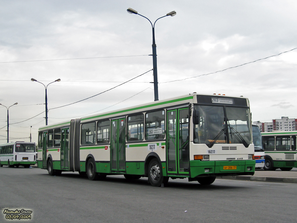 Москва, Ikarus 435.17 № 16277