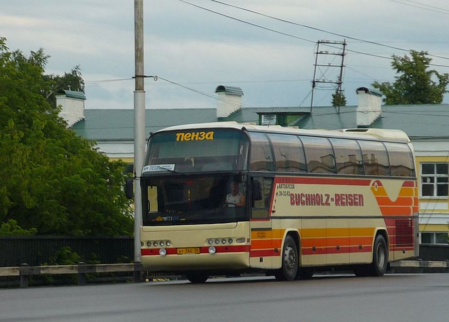 Пензенская область, Neoplan N116 Cityliner № АТ 760 58