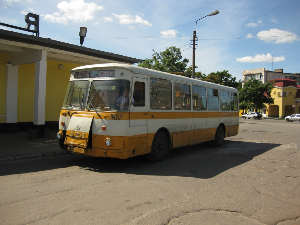 Ленинградская область, ЛиАЗ-677Б № 04213