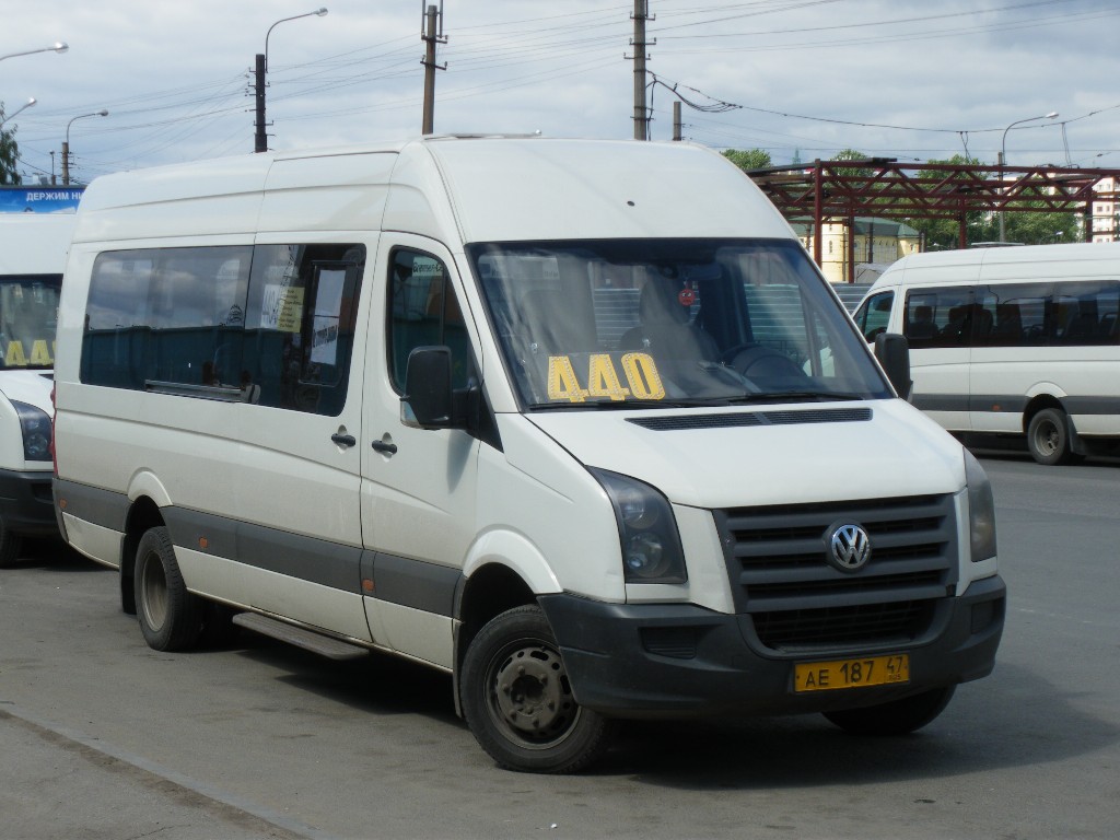 Ленинградская область, Volkswagen Crafter № АЕ 187 47