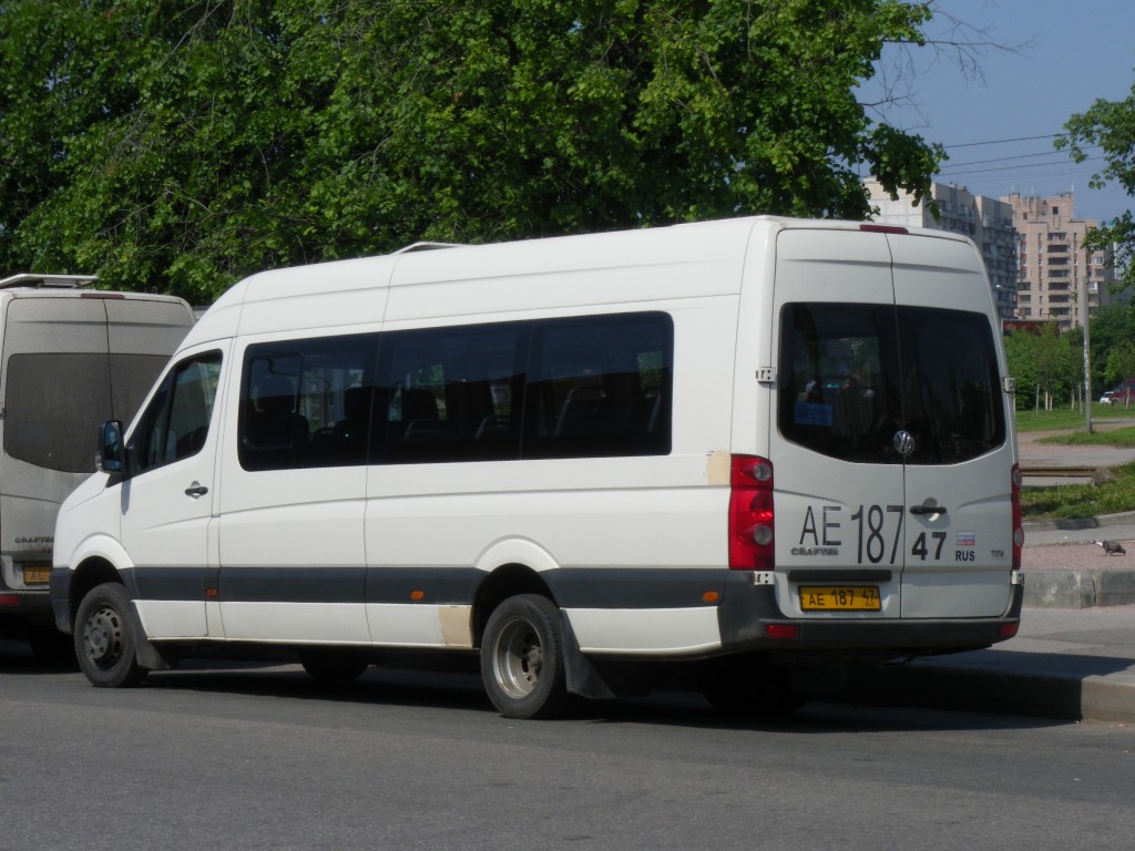 Ленинградская область, Volkswagen Crafter № АЕ 187 47