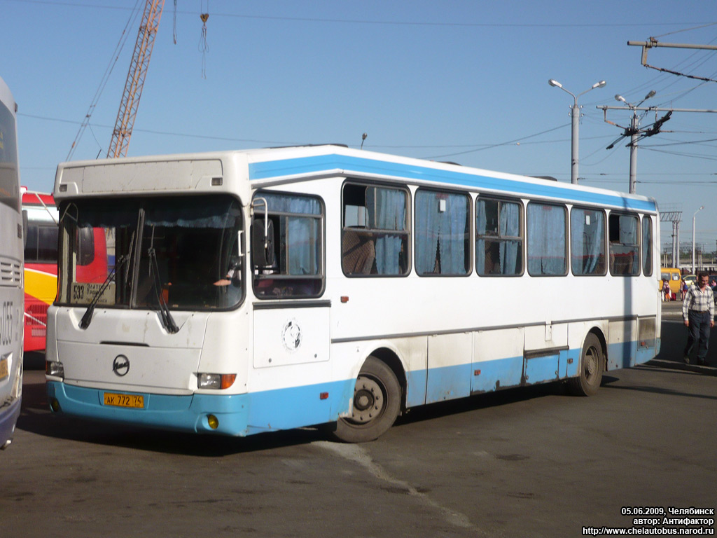 Челябинская область, ЛиАЗ-52563R (ГолАЗ) № АК 772 74