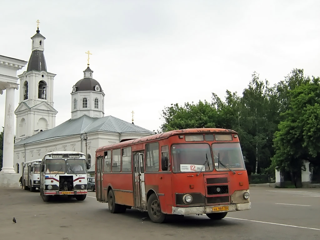 Нижегородская область, ЛиАЗ-677М № АК 981 52