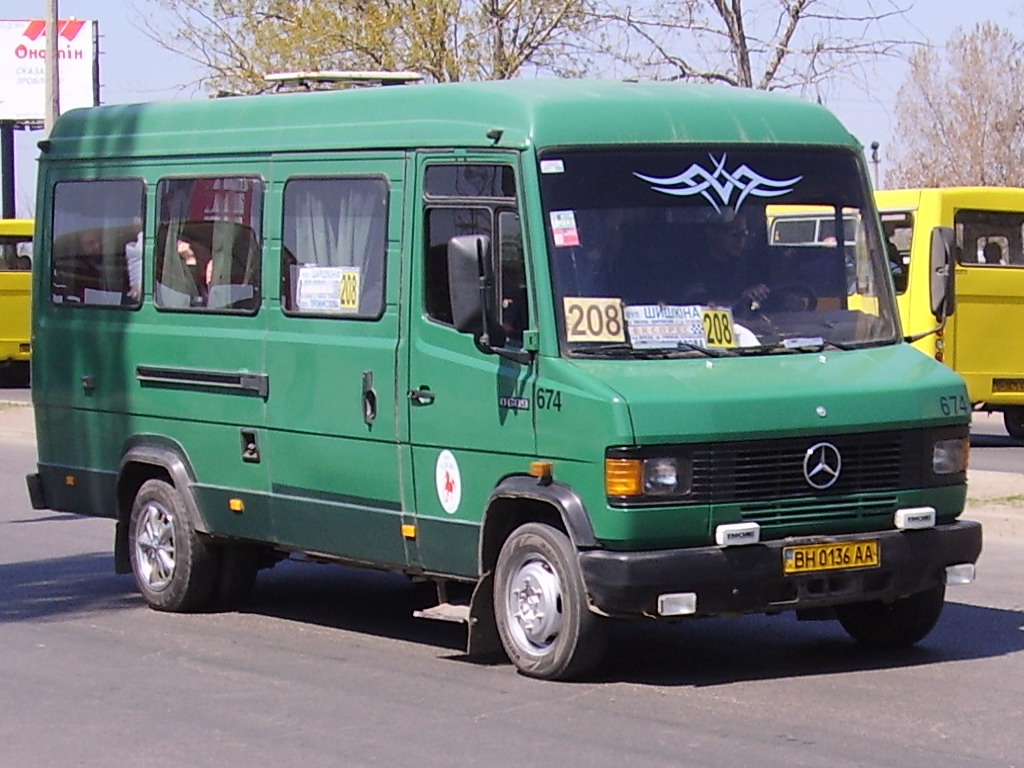 Одесская область, Mercedes-Benz T2 609D № 674