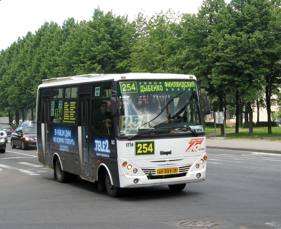 Санкт-Петербург, Otoyol M29 City II № 1714