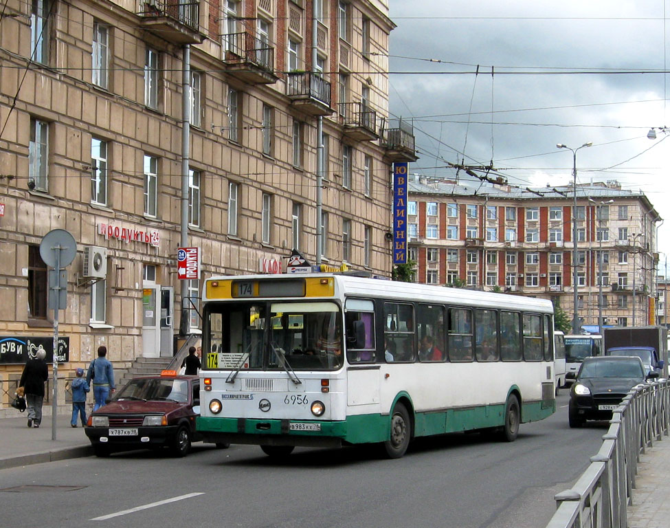 Санкт-Петербург, ЛиАЗ-5256.25 № 6956