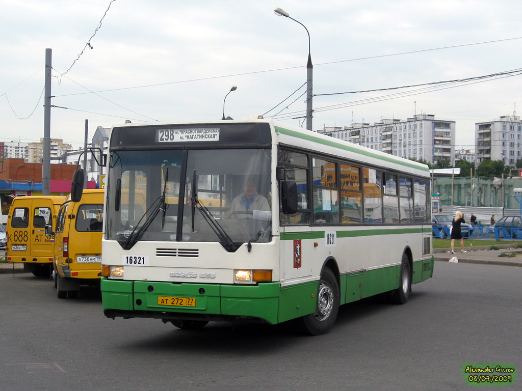 Москва, Ikarus 415.33 № 16321