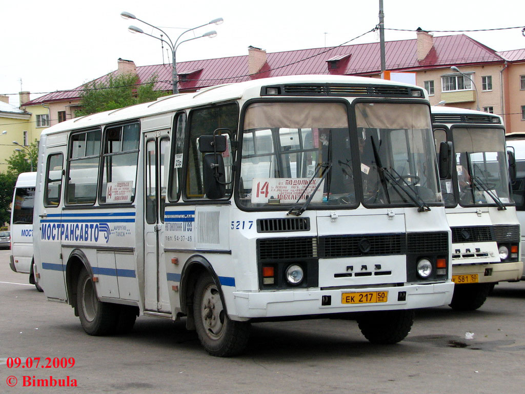 Московская область, ПАЗ-32053 № 5217